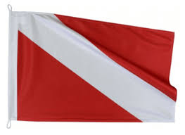 BANDEIRA MERGULHO 22X33CM