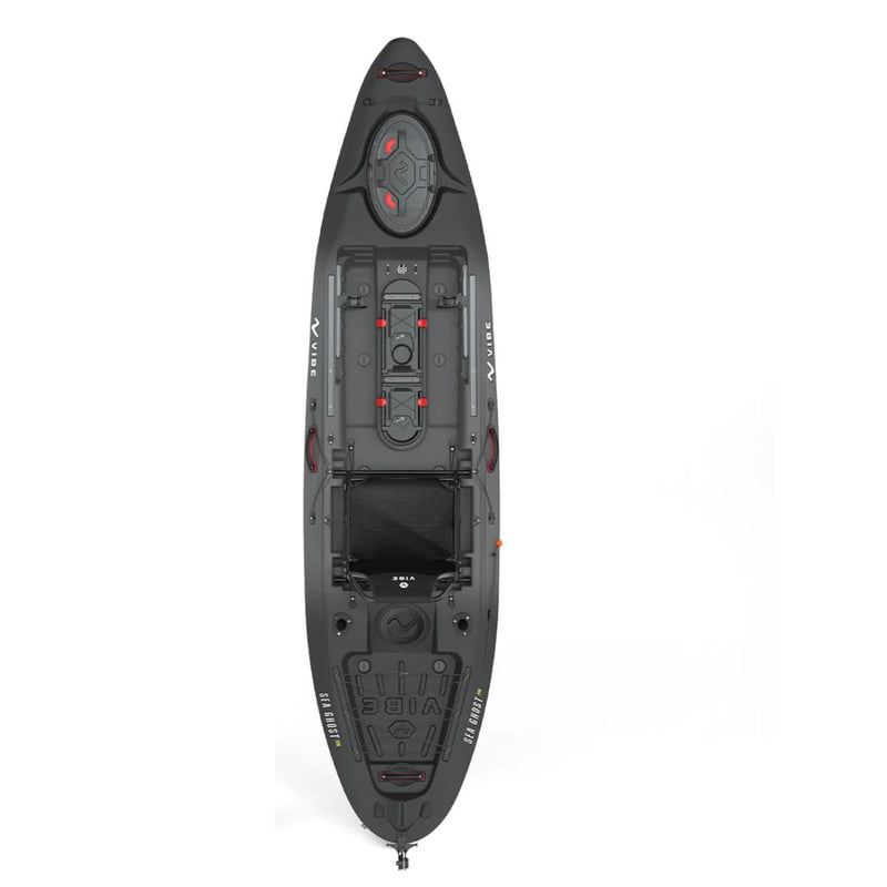 Caiaque de Pesca Seaghost 110 Vibe - Raven (Preto/Cinza)