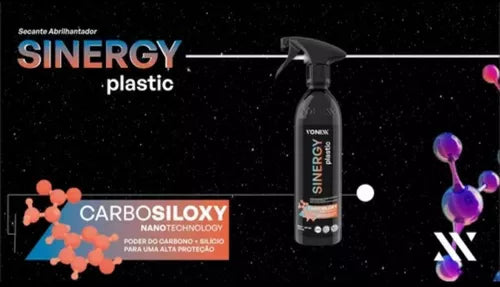 Sinergy Plastic - Coating Spray Para Plástico - 500ml Vonixx