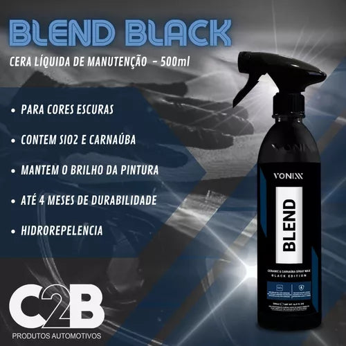 Cera Blend Black Wax Exclusivo Para Cores Escuras Vonixx