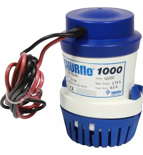 BOMBA DE PORAO 1000GPH 12V SHURFLO