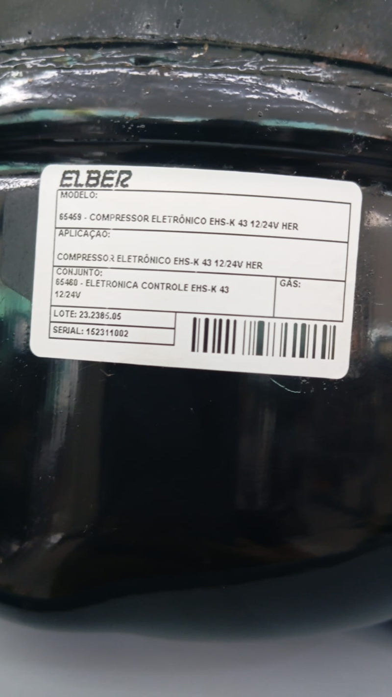 Compressor Motor Geladeira 12/24v Zh25g 12v/24 ehs-43k